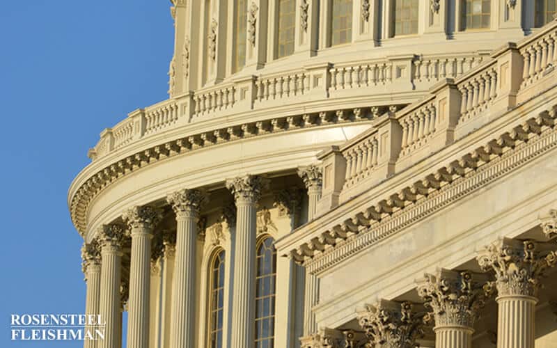 Architectural Design of the US Capitol Building in Washington, D.C.