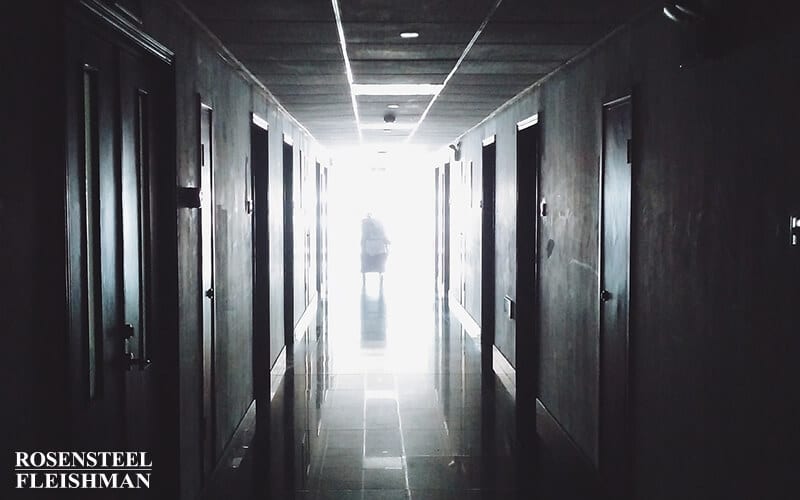 Dark Hospital Hallway in North Carolina