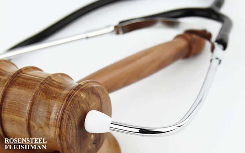 Judge Gavel and Stethoscope in North Carolina