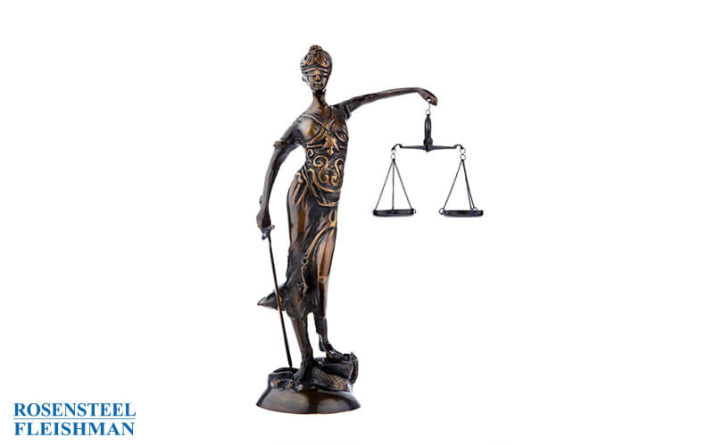 Justitia Figure Holding Scales in North Carolina