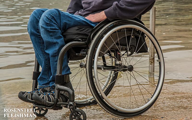 Man in Wheelchair in Charlotte, NC