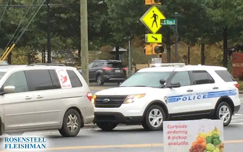 Police Stop Car in Charlotte, North Carolina