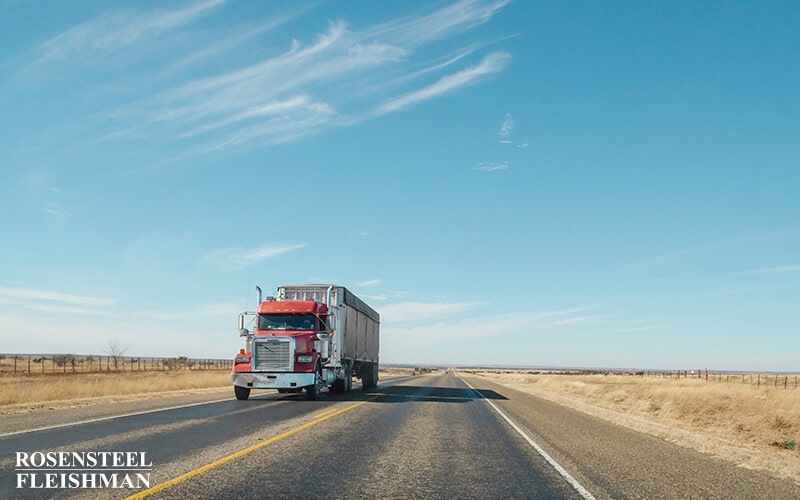 Semi-Truck Big Rig Trucking Accident