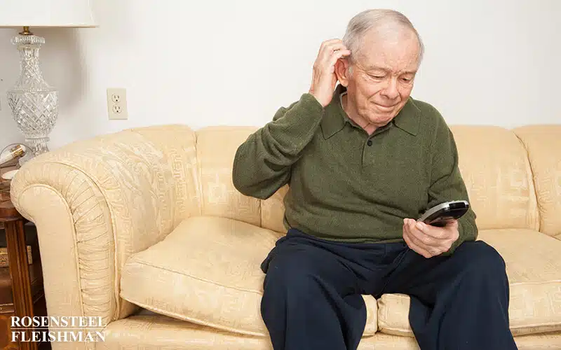 Senior Man in Nursing Home in NC