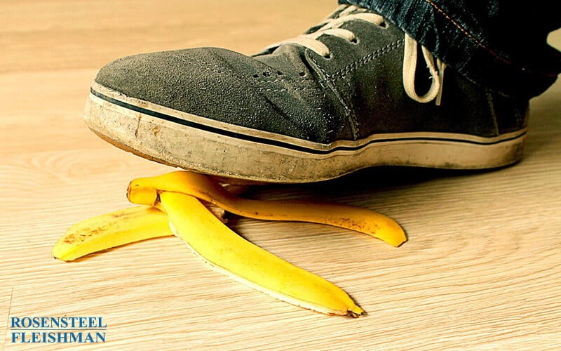 Accidental Injury from Slipping on Banana Peel in Charlotte, NC