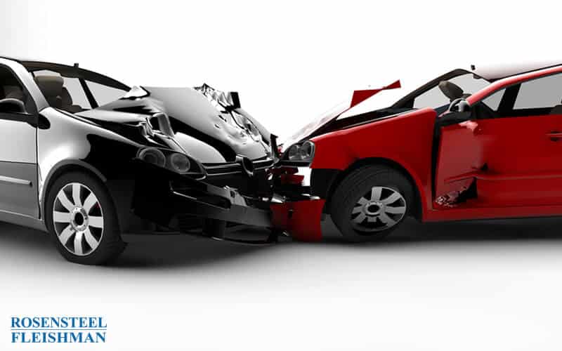 Two Car Head On Collision Auto Accident in NC