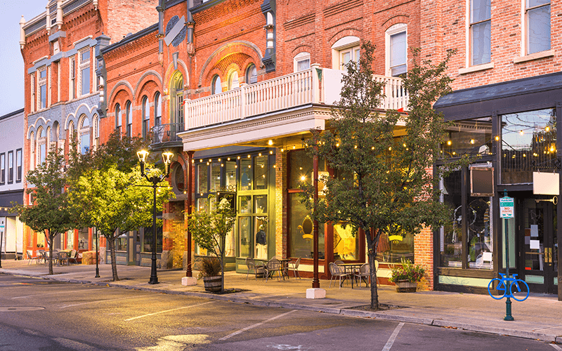 Waxhaw, NC Downtown Buildings