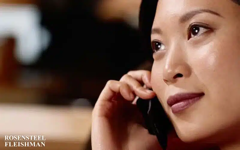 Professional Businesswoman on Phone for Law in North Carolina